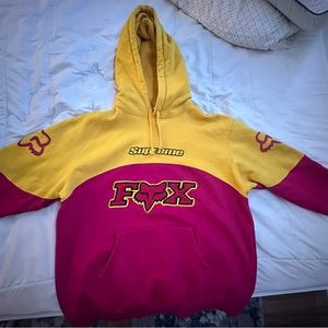 Supreme Fox Racing Hooded sweatshirt